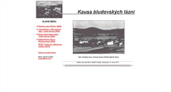 Desktop Screenshot of lazne.bludov.cz