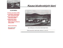 Tablet Screenshot of lazne.bludov.cz
